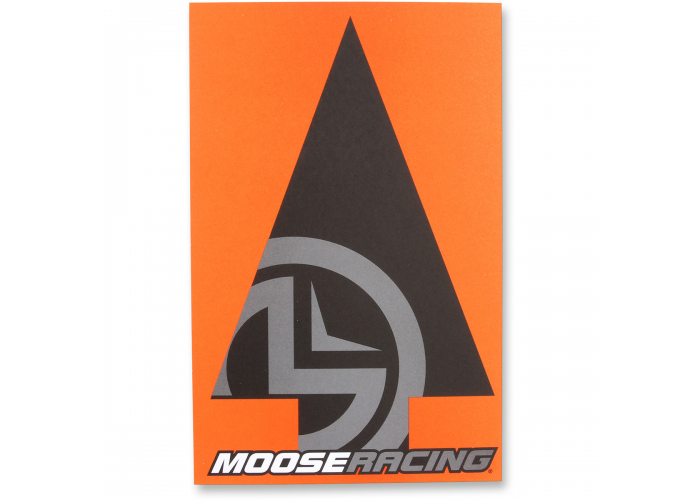 Indicatoare Moose Racing traseu negru-portocaliu